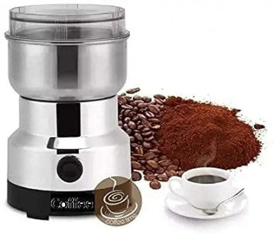 Electric Smash Machine, Multifunction Small Food Grinder Grain Grinder, Portable Coffee Bean Grinder