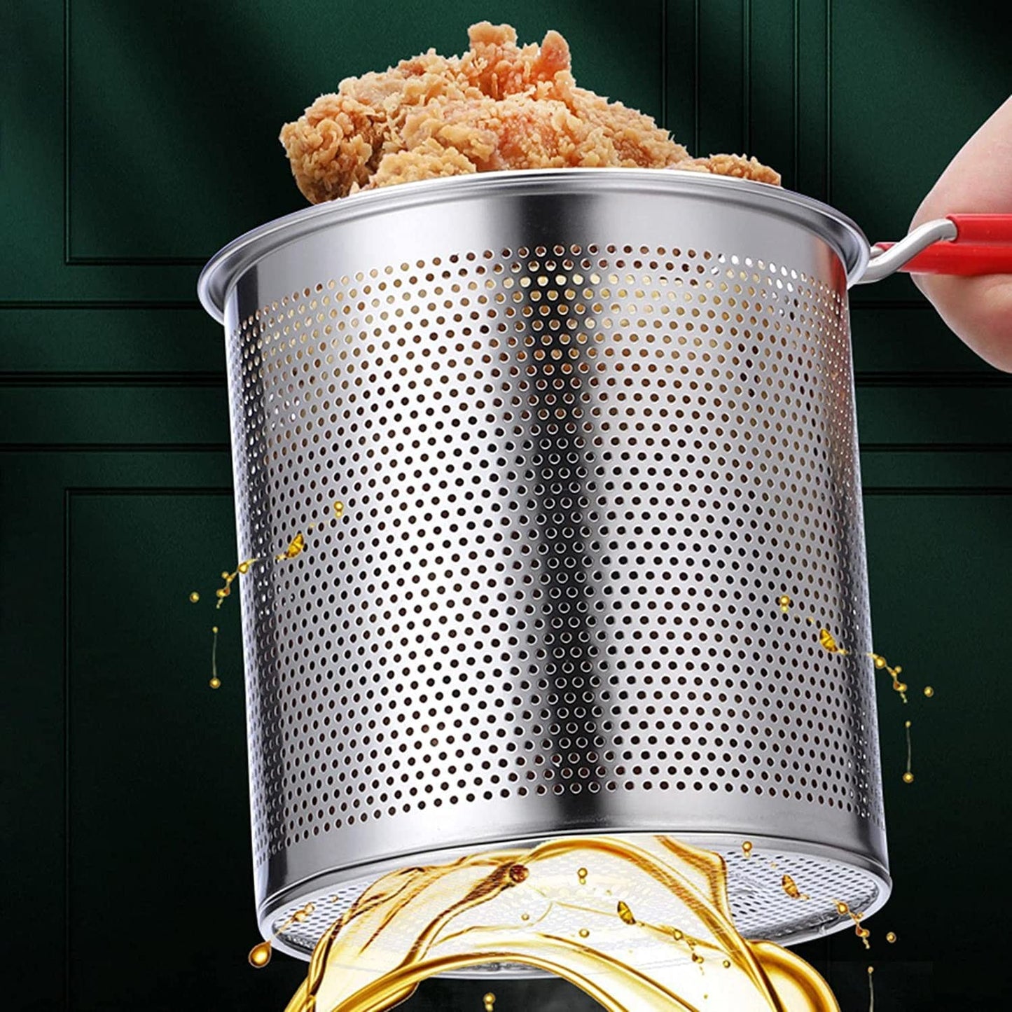 Stainless Steel Deep Fryer Pot