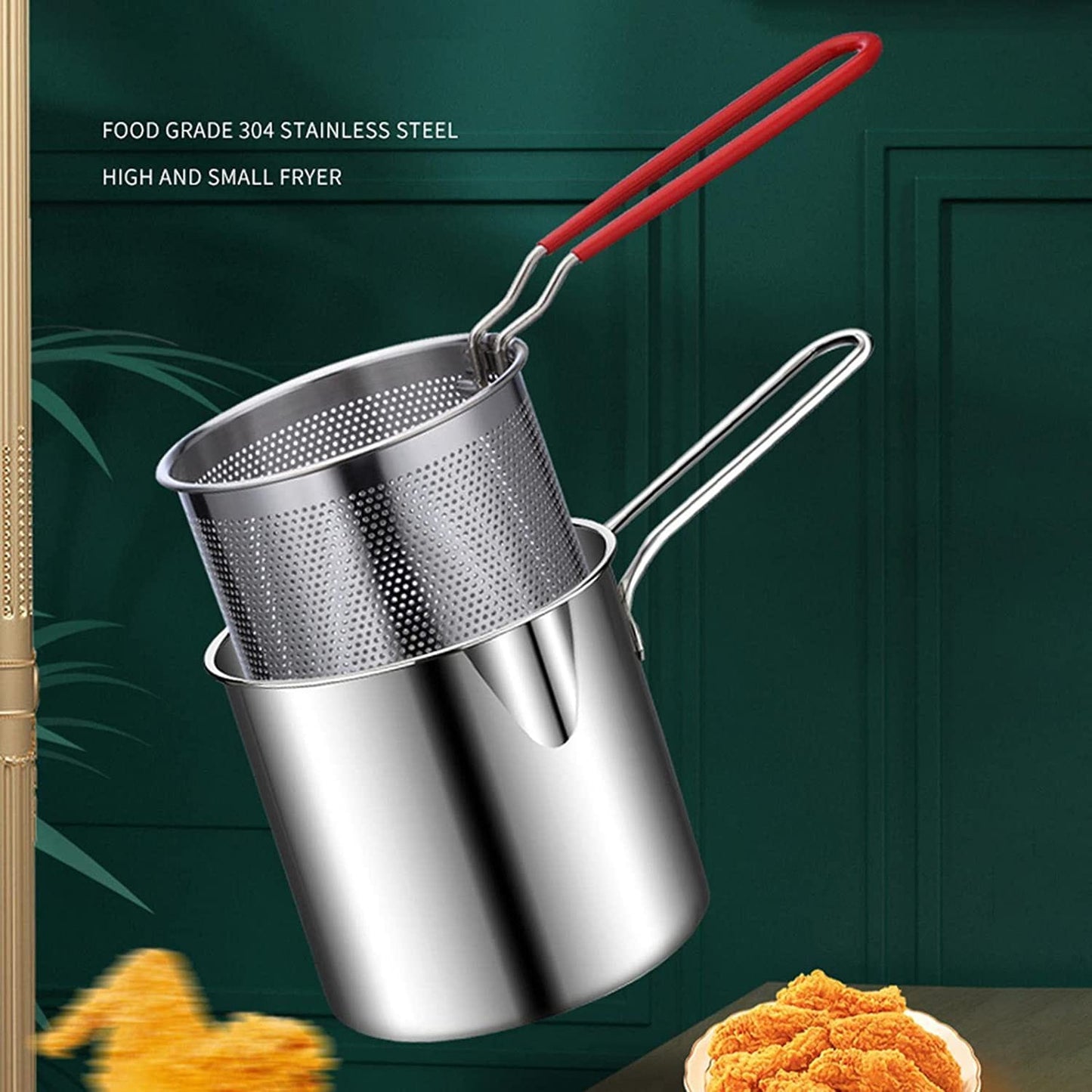 Stainless Steel Deep Fryer Pot