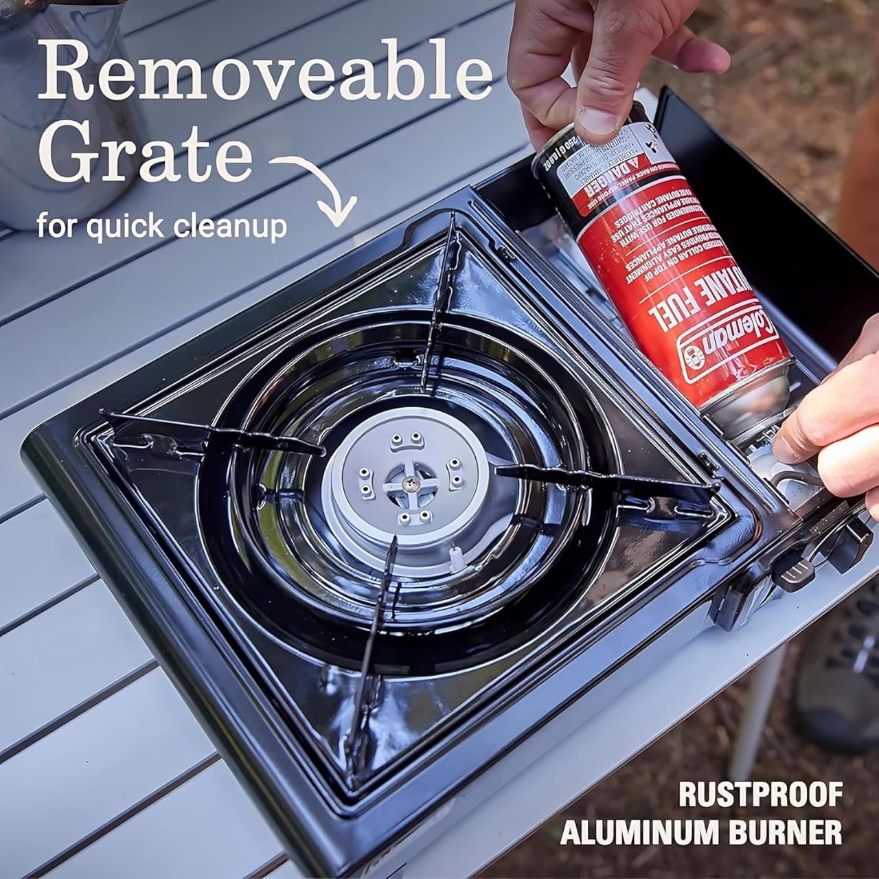 CAMPING GAS STOVE 2 IN 1