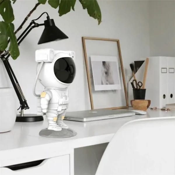 USB ASTRONAUT GALAXIES NIGHT PROJECTOR LIGHT 360° Adjustable Remote Control Timer Gaming Room Adults Bedroom Kids Baby Party Home Gifts