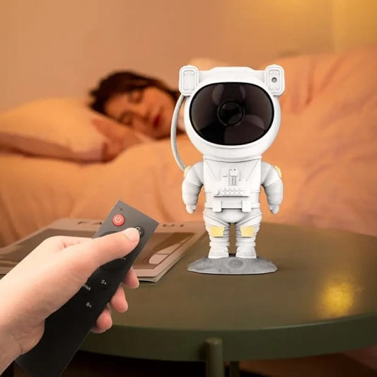 USB ASTRONAUT GALAXIES NIGHT PROJECTOR LIGHT 360° Adjustable Remote Control Timer Gaming Room Adults Bedroom Kids Baby Party Home Gifts