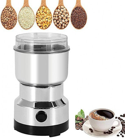 Electric Smash Machine, Multifunction Small Food Grinder Grain Grinder, Portable Coffee Bean Grinder