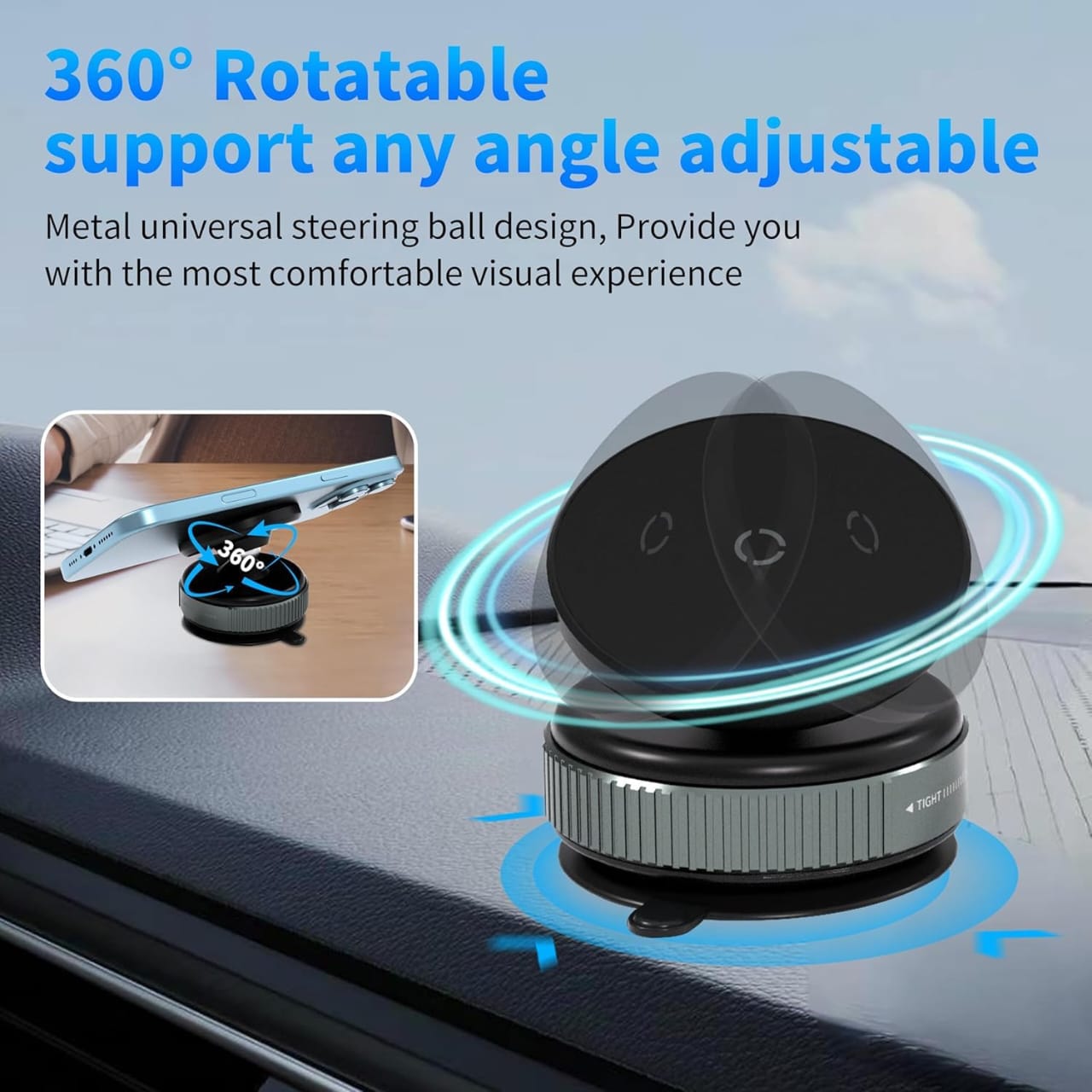 Magnetic Suction Phone Holder Cash on Delivery 🚚