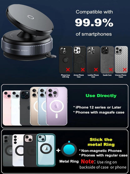 Magnetic Suction Phone Holder Cash on Delivery 🚚