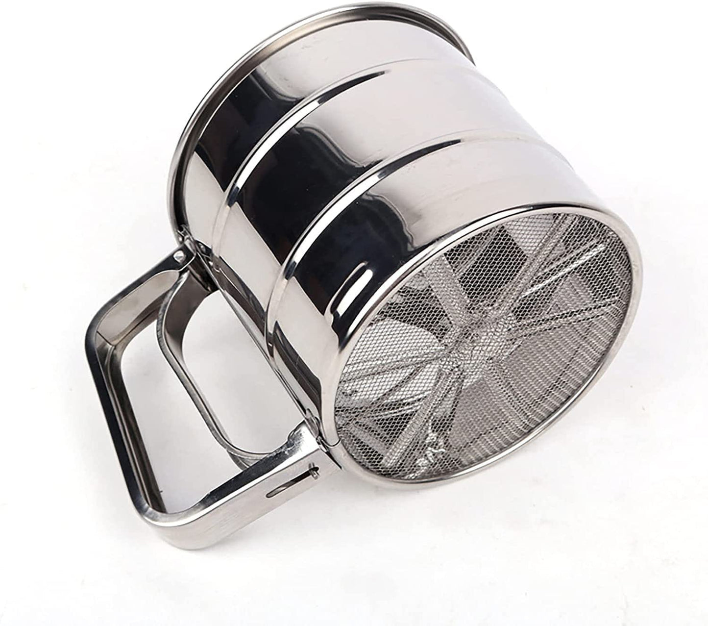 🥮 Stainless Steel Baking Flour Sifter – Perfect Baking Tool!