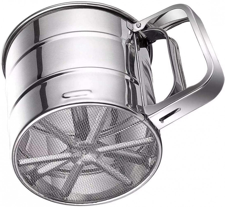 🥮 Stainless Steel Baking Flour Sifter – Perfect Baking Tool!