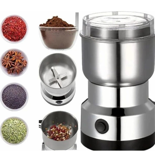 Electric Smash Machine, Multifunction Small Food Grinder Grain Grinder, Portable Coffee Bean Grinder