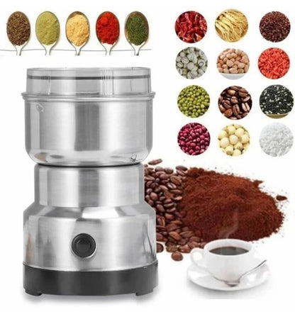 Electric Smash Machine, Multifunction Small Food Grinder Grain Grinder, Portable Coffee Bean Grinder
