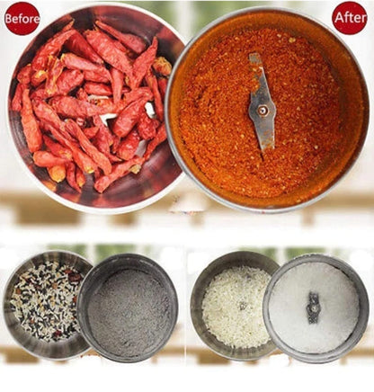 Electric Smash Machine, Multifunction Small Food Grinder Grain Grinder, Portable Coffee Bean Grinder