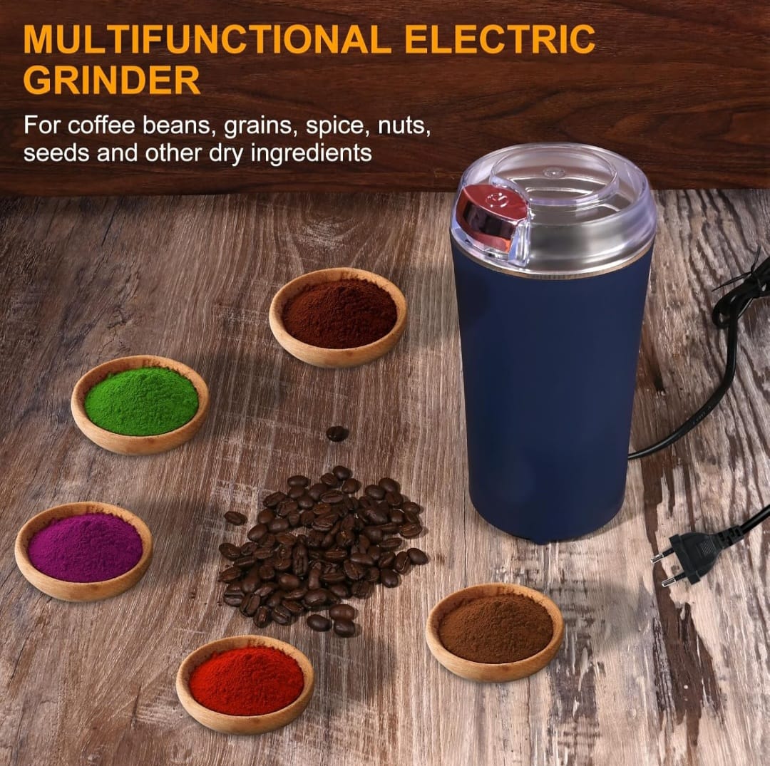 Portable Electric Coffee Grinder Stainles Steel Nuts Coffee Bean Grinding Machine Portable Kitchen Profession Ceramic Grinder Coffeeware