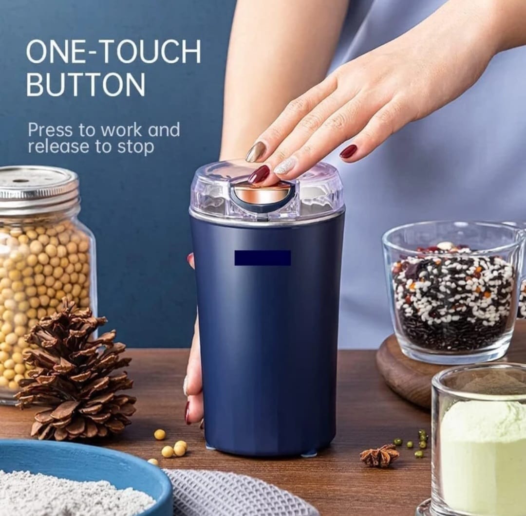 Portable Electric Coffee Grinder Stainles Steel Nuts Coffee Bean Grinding Machine Portable Kitchen Profession Ceramic Grinder Coffeeware