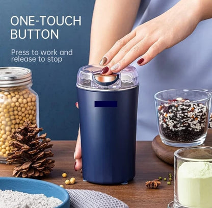 Portable Electric Coffee Grinder Stainles Steel Nuts Coffee Bean Grinding Machine Portable Kitchen Profession Ceramic Grinder Coffeeware