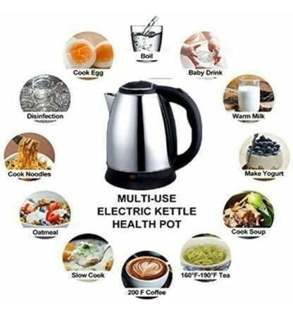 Electric Kttle[Fast Boil Water Usage;Hotel Room Home Kitchen Restaurant Heating Speed;4-6 Minutes]