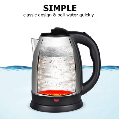 Electric Kttle[Fast Boil Water Usage;Hotel Room Home Kitchen Restaurant Heating Speed;4-6 Minutes]
